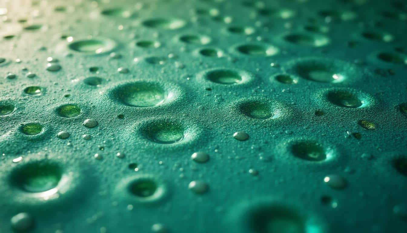 Comment le liner de piscine devient vert à cause des algues