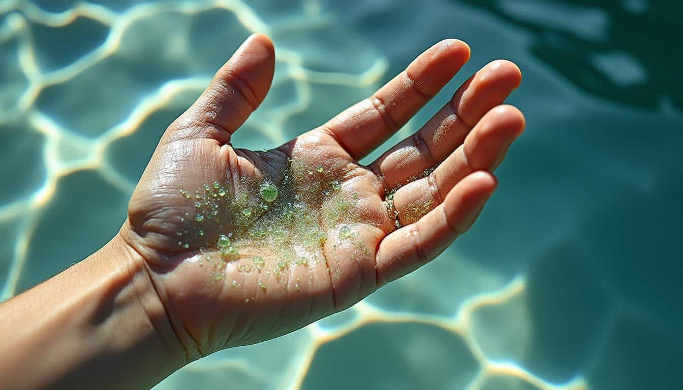 Algues sur les parois de la piscine : comment enlever ce dépôt visqueux