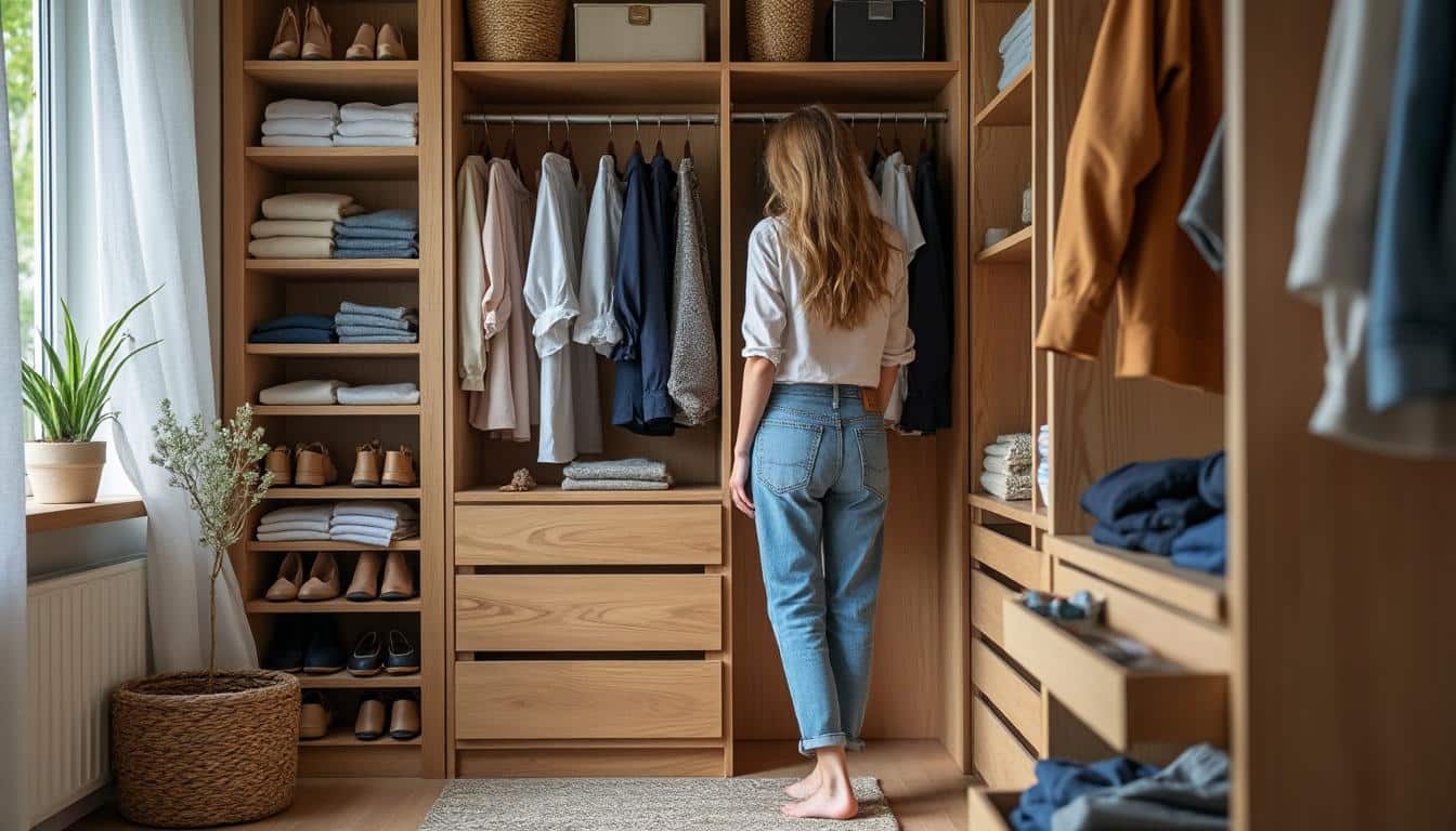 Les meilleures idées pour un aménagement pratique de votre dressing