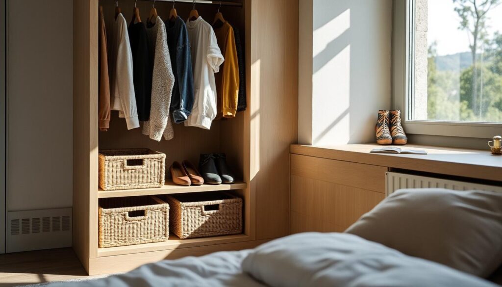 Comment optimiser un dressing dans les petits espaces de votre maison