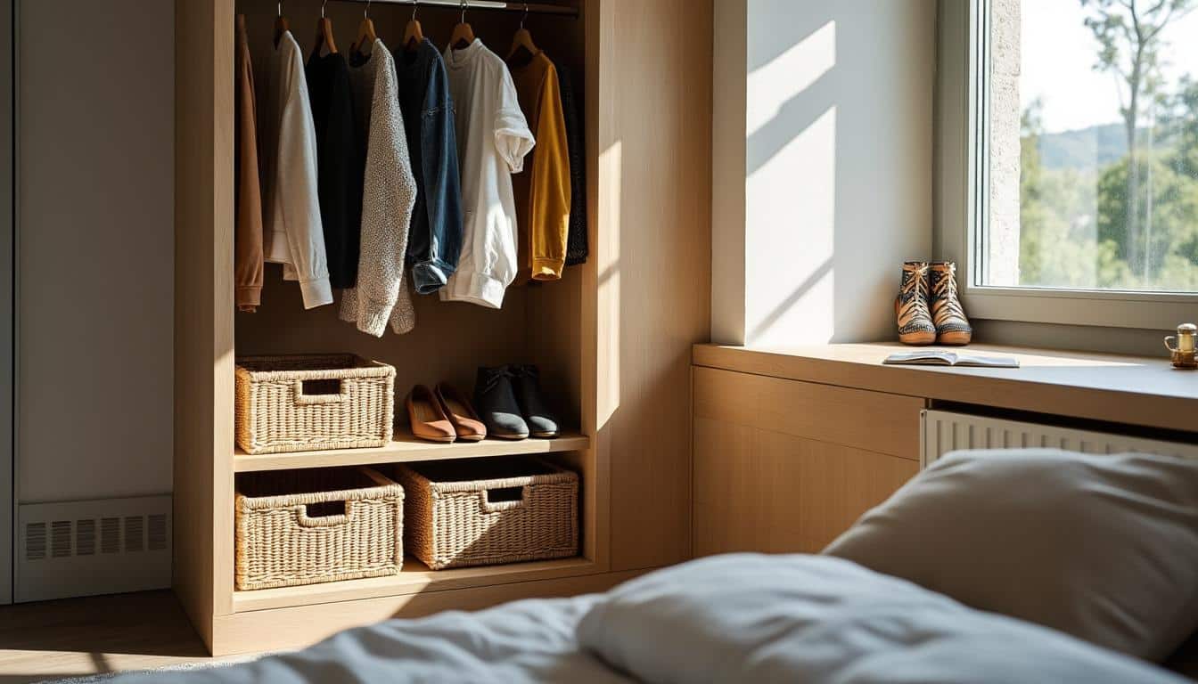 Comment optimiser un dressing dans les petits espaces de votre maison