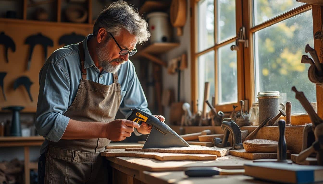 Illustration: Maîtriser le choix, l’utilisation et l’entretien de votre scie manuelle pour un sciage optimal