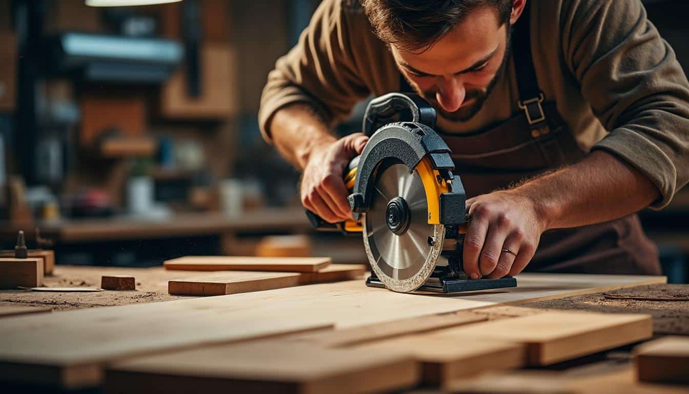 Illustration: Comprendre le fonctionnement spécifique de la scie plongeante Parkside