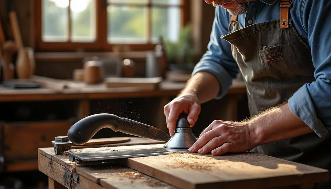 Illustration: Comprendre la scie radiale à onglet et ses spécificités techniques