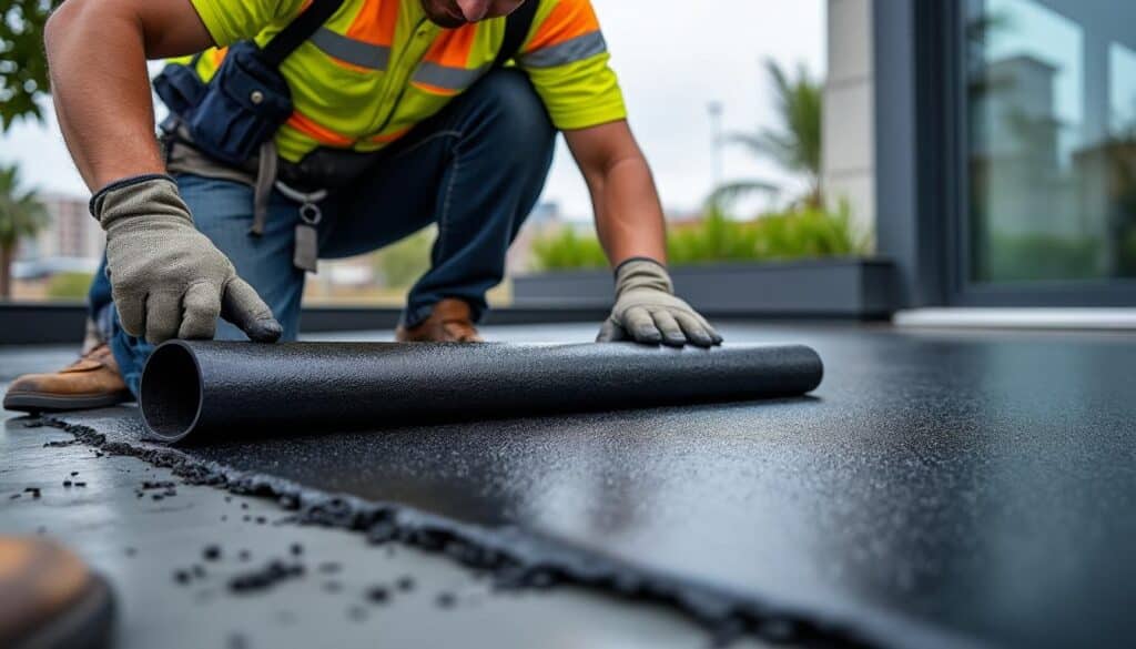 EPDM pour toiture terrasse : étanchéité durable et résistante