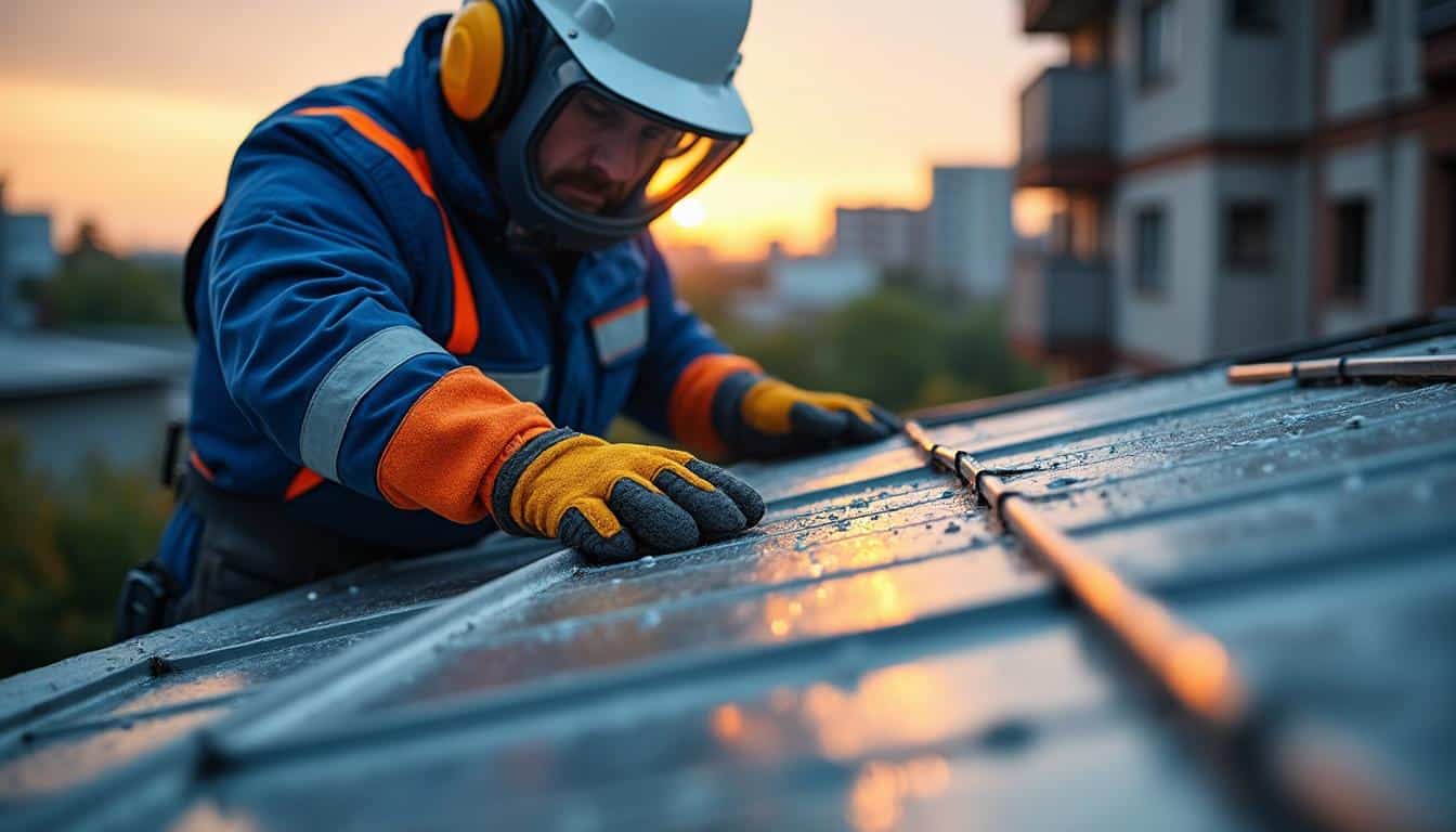 Illustration: Pourquoi l’étanchéité de la toiture en zinc est-elle si essentielle ?