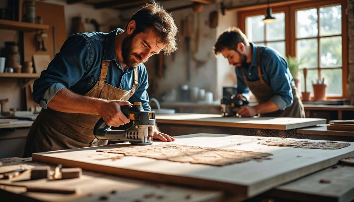 Illustration: Quels travaux privilégier avec une scie circulaire ou une scie plongeante ?