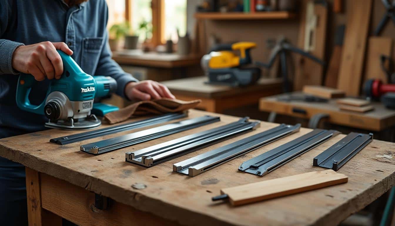 Illustration: Quel modèle de rail choisir pour votre scie plongeante Makita ?