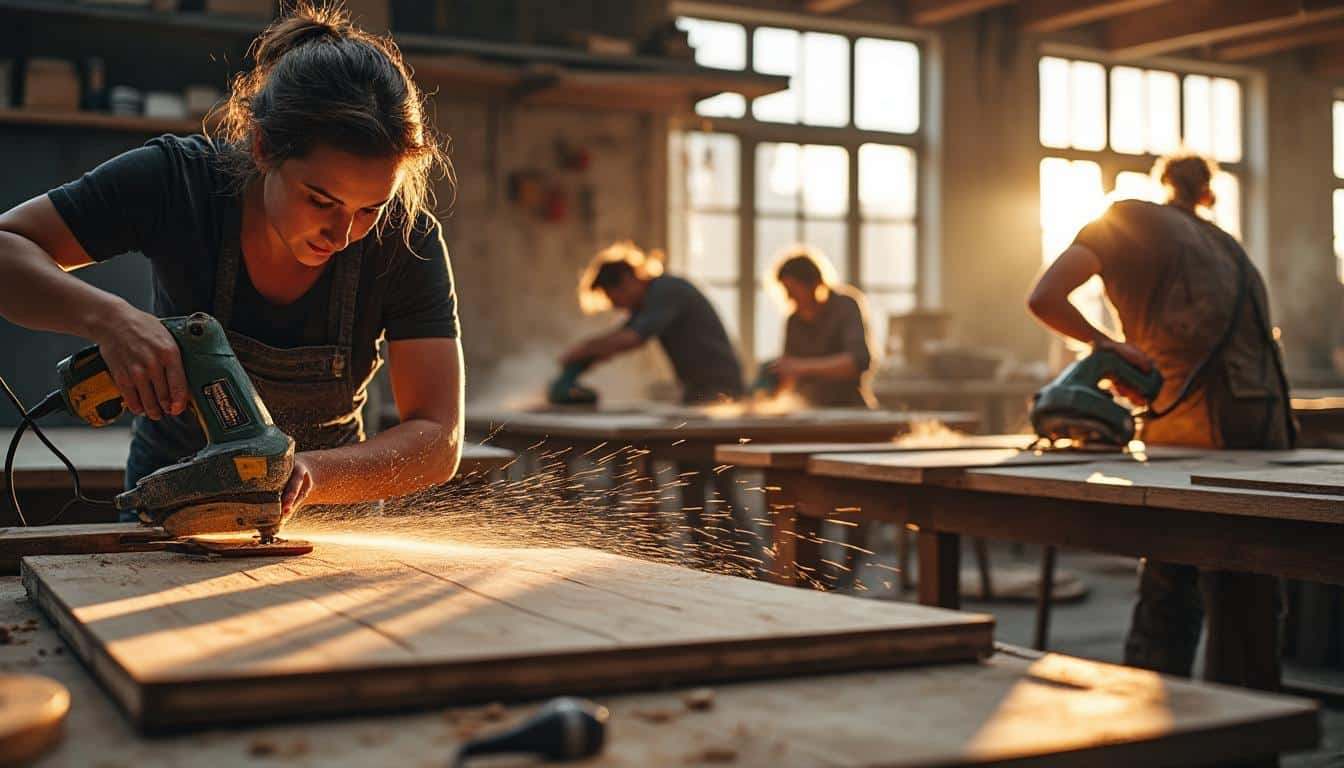 Illustration: À quoi servent les scies électriques selon les matériaux et les projets courants ?