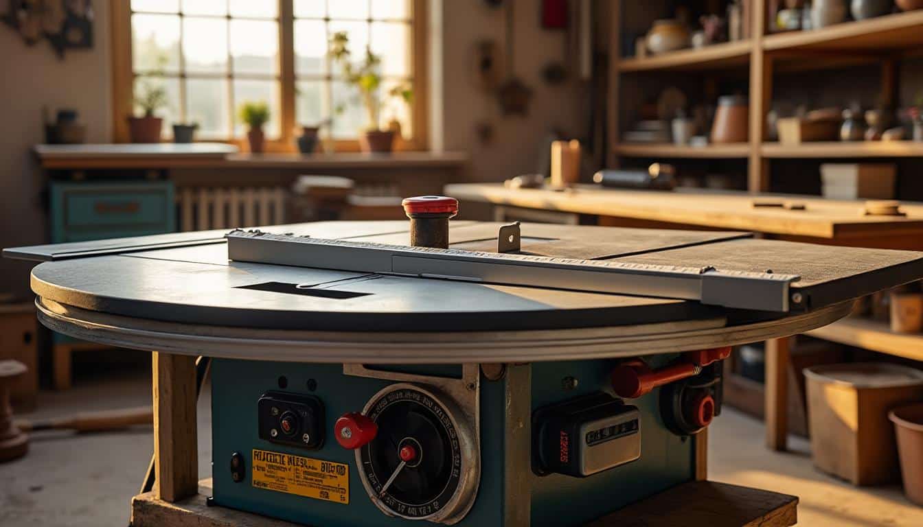 Illustration: Découvrir les caractéristiques clés de la table de scie circulaire Parkside