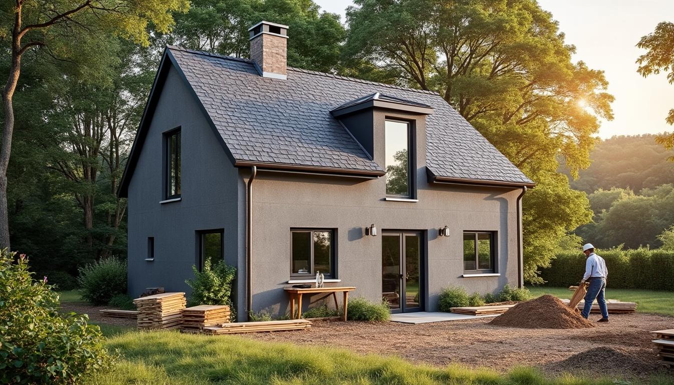 Illustration: Comprendre ce qu’est une toiture en fausse ardoise : définition et usages