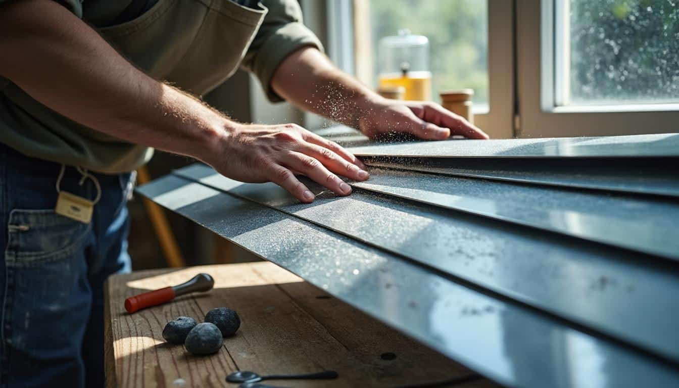 Lame PVC sous toiture : guide complet pour une pose réussie