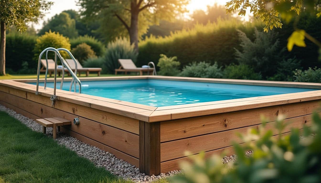 Illustration: Les formes et matériaux qui façonnent votre piscine en bois
