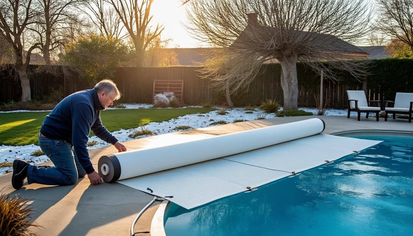 Illustration: Pourquoi l’hivernage est indispensable pour une piscine hors sol