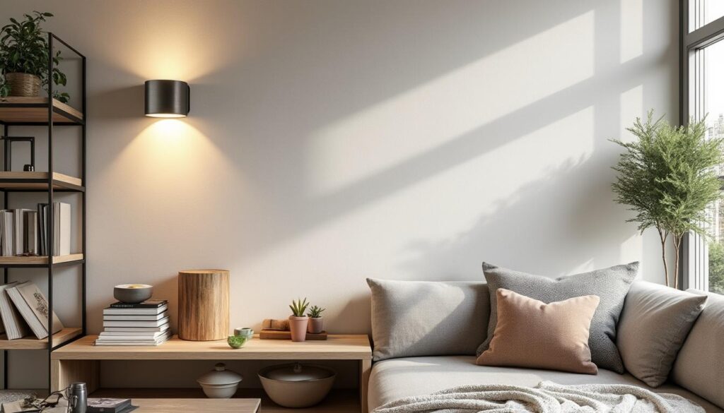 Applique murale orientable : éclairage modulable et design pratique