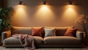 Applique murale en tissu : lumière douce et déco chaleureuse