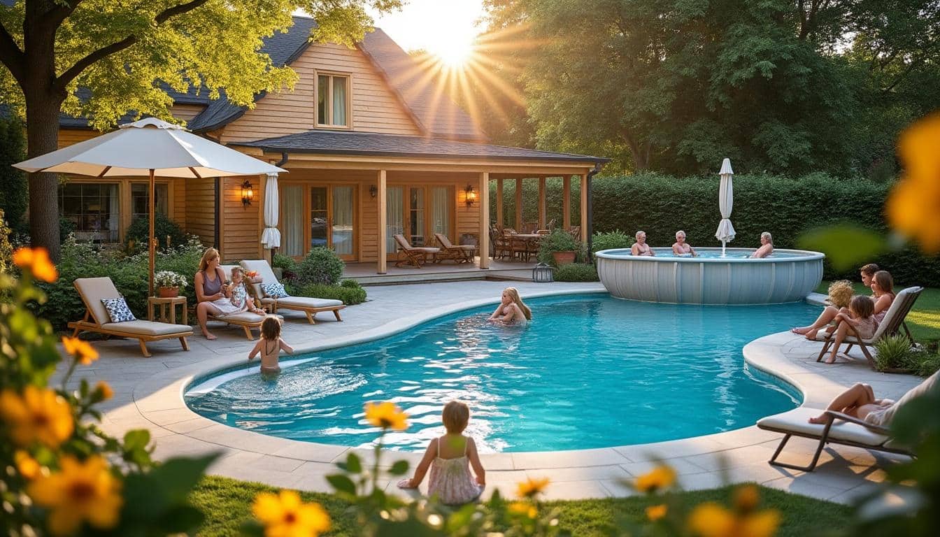 Illustration: Les différents types et matériaux pour une piscine hors sol durable et esthétique