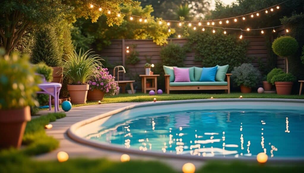 Décoration de piscine hors sol : idées pour un extérieur stylé