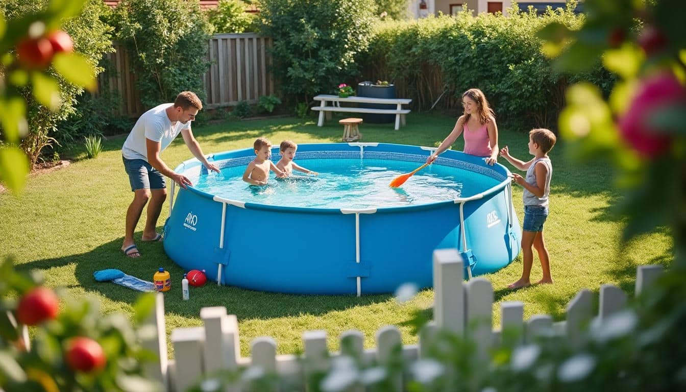 Illustration: Pourquoi opter pour une piscine hors sol et comment l’installer correctement ?