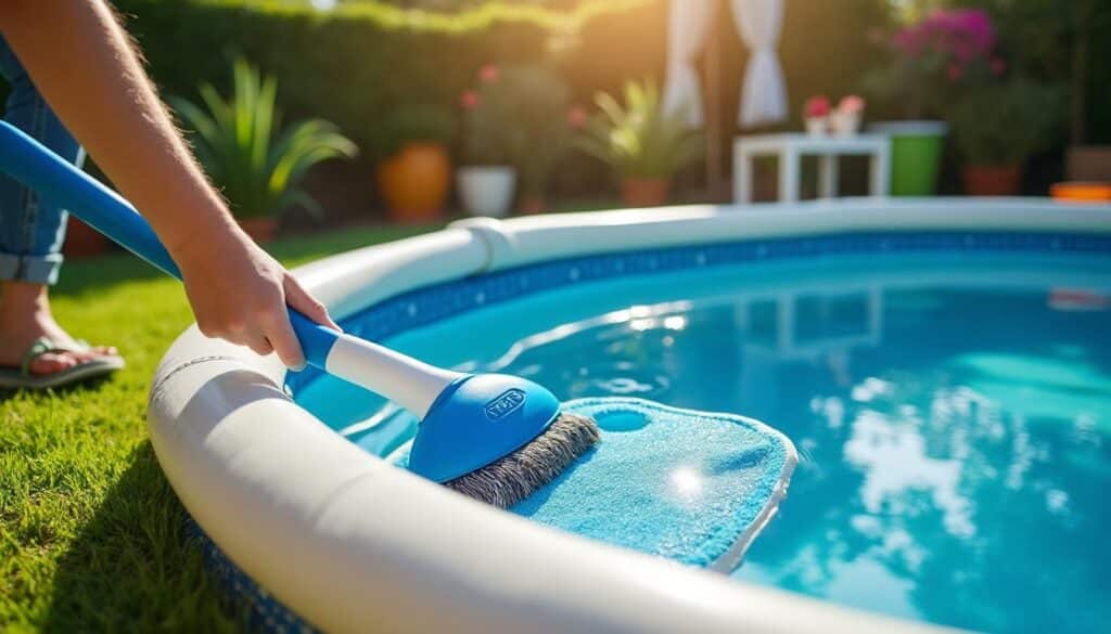 Nettoyage de la piscine hors sol : conseils pour un entretien efficace