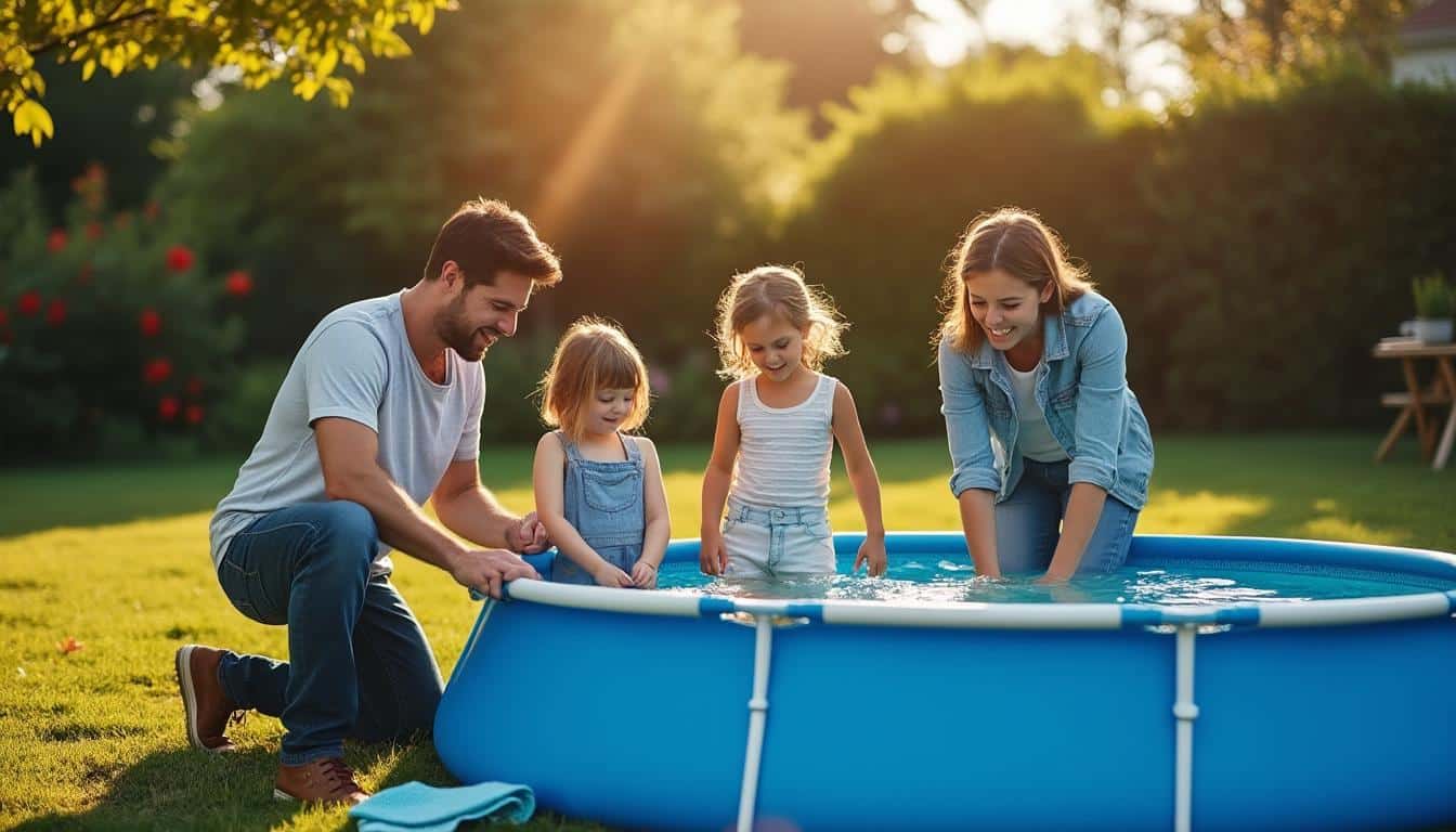 Piscines rondes hors sol : guide pratique pour choisir et installer