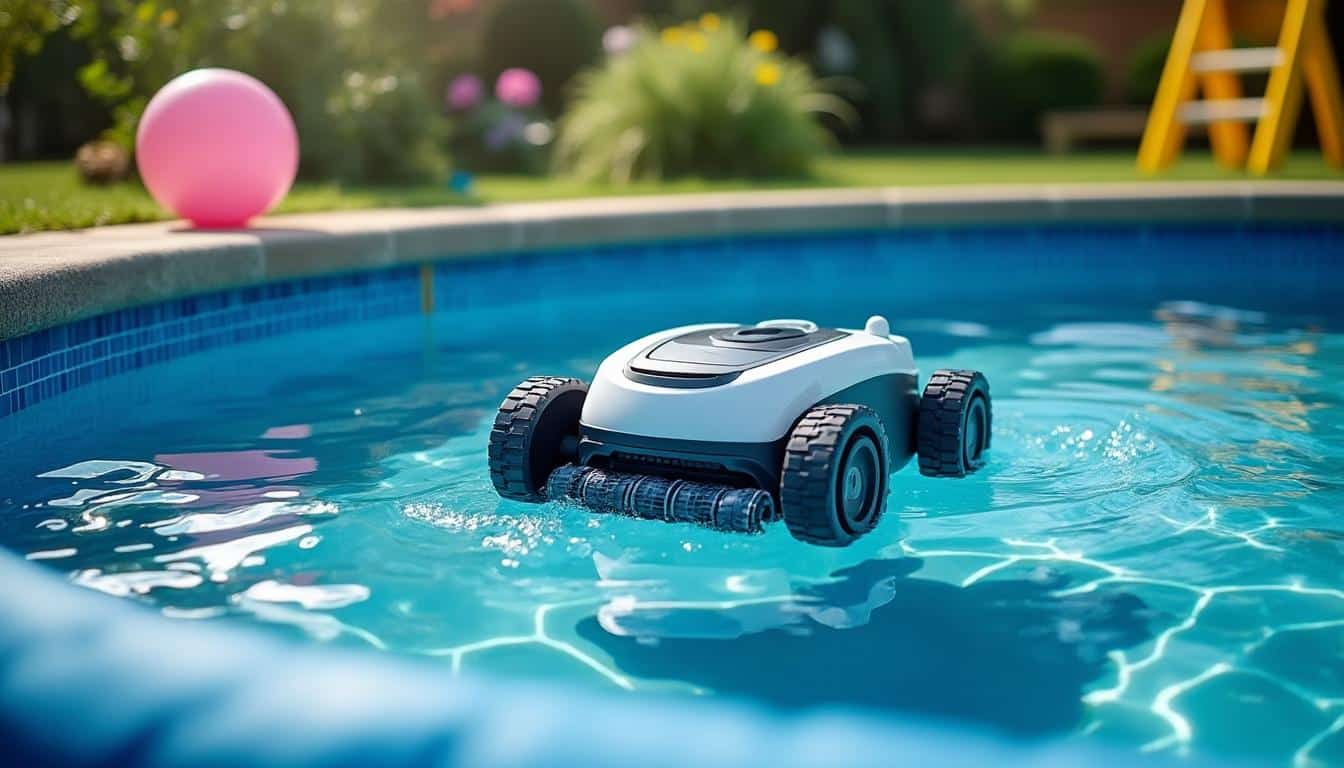 Illustration: Découvrir les spécificités des robots adaptés aux piscines hors sol
