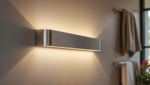 Applique murale IP44 : éclairage sécurisé pour zones humides