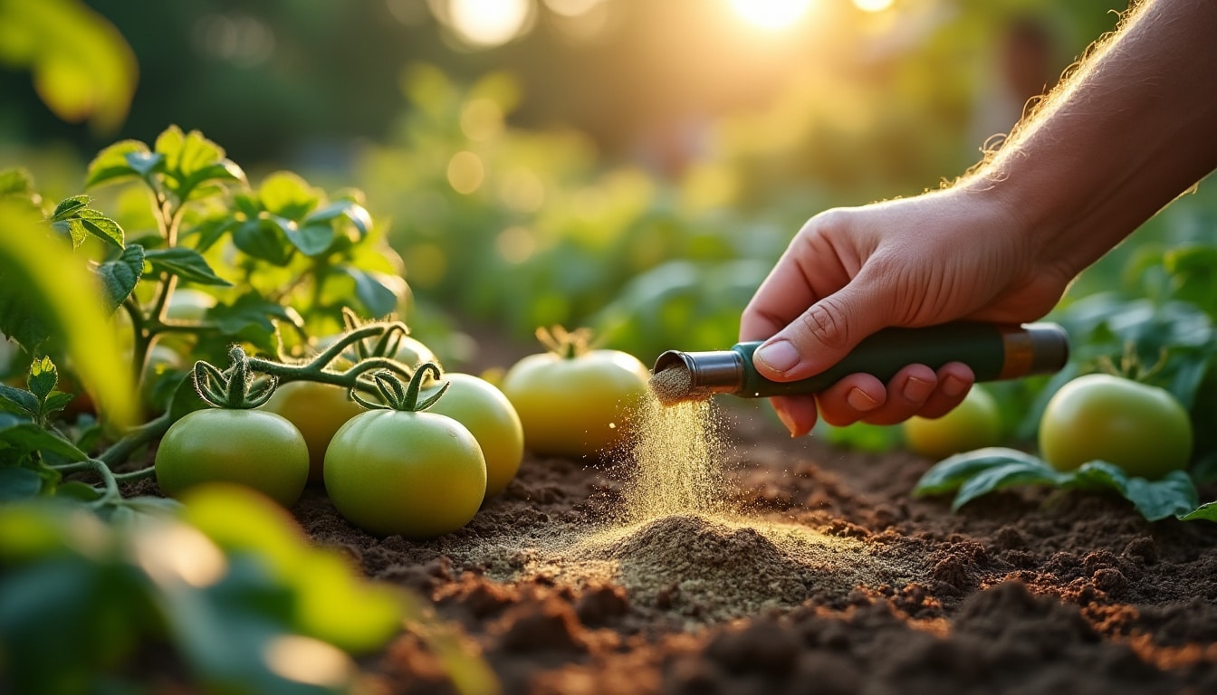 Illustration: Pourquoi un apport en engrais est indispensable pour les plants de tomate ?