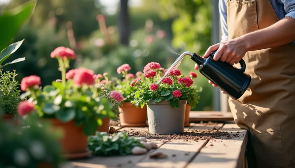 Engrais pour géranium : comment bien nourrir vos plantes