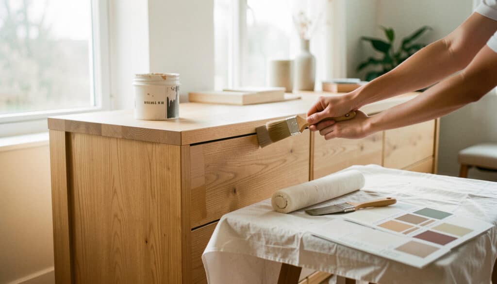 Quelle peinture choisir pour un meuble en bois ?